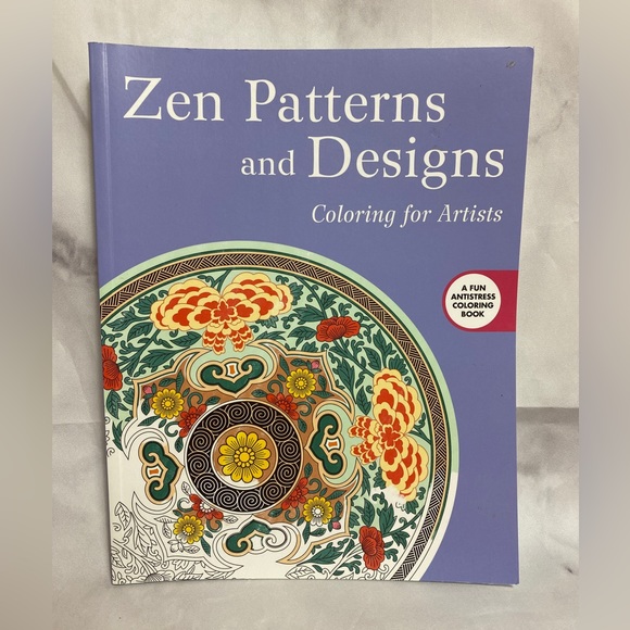 Zen Patterns And Designs Coloring For Artists - Picture 1 of 6